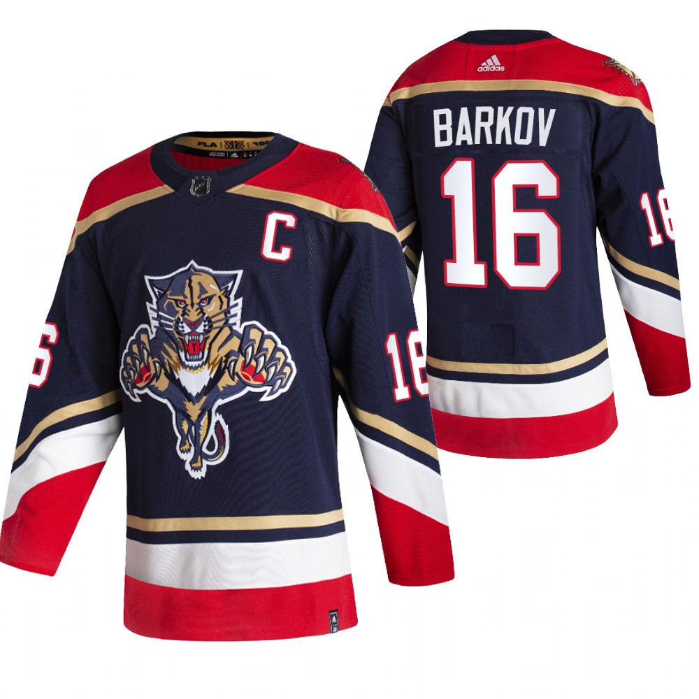 2021 Adidias Florida Panthers #16 Aleksander Barkov Black Men Reverse Retro Alternate NHL Jersey->florida panthers->NHL Jersey
